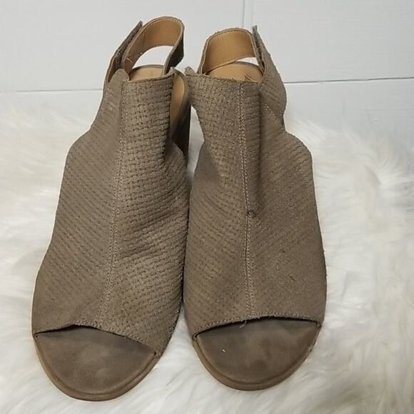 Franco Sarto Helix Slingback Peeptoe Bootie - Picture 2 of 9